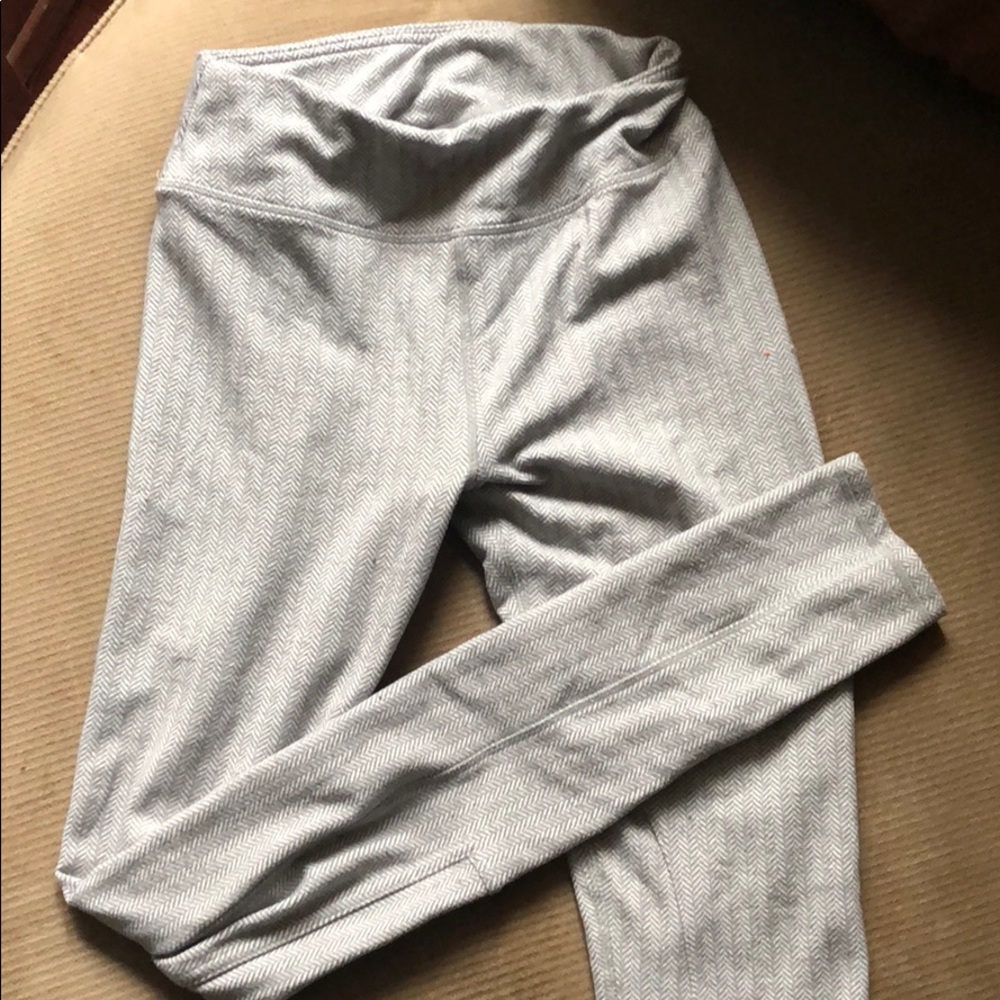 Grey Chevron leggings